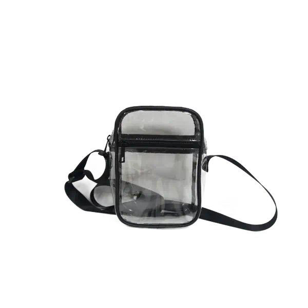 Klare, transparente PVC-TPU-Umhängetasche, Sport-Minitasche, Umhängetasche